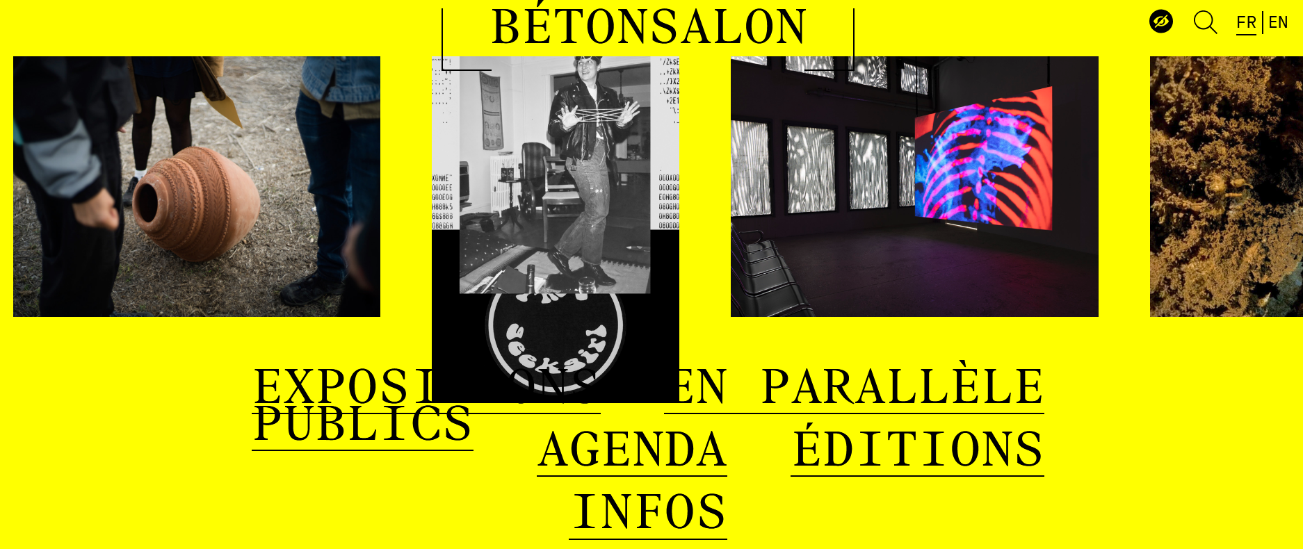 Capture du site actuel de Bétonsalon
